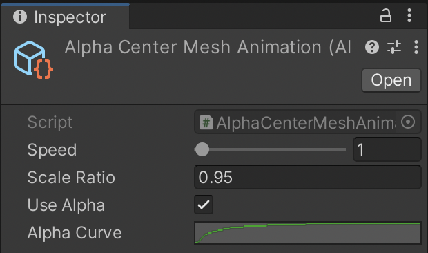 AlphaCenterMeshAnimation