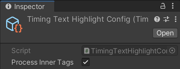 TimingHighlightConfig