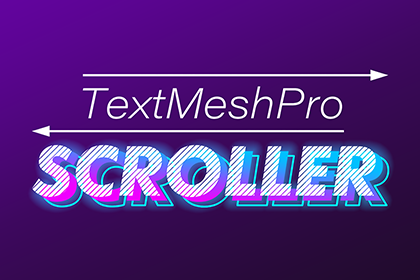 TextMeshPro Scroller placeholder